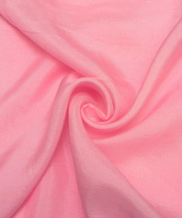 Baby Pink Plain Uppada Silk Fabric